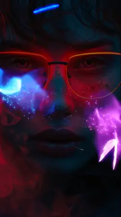 efek neon