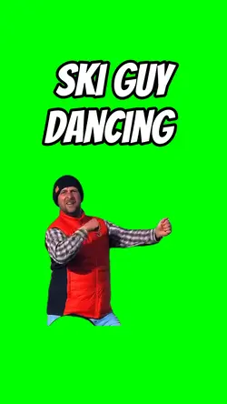Ski guy dancing 