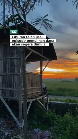 Liburan telah usai