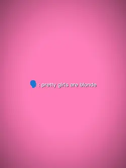 pretty girl r blonde