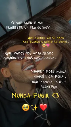 Nunca Fugir 🤍