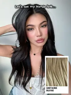 BLONDE HAIR AI