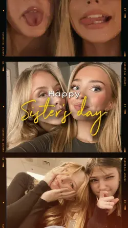 Happy sister day 