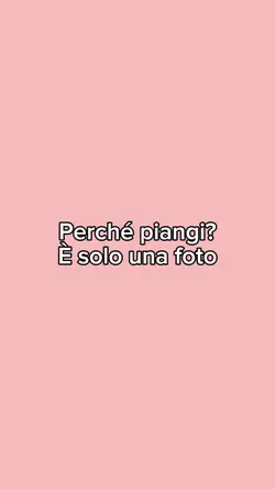 è solo una foto....