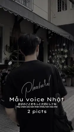 Mẫu voice Nhật