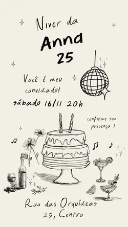Convite virtual 