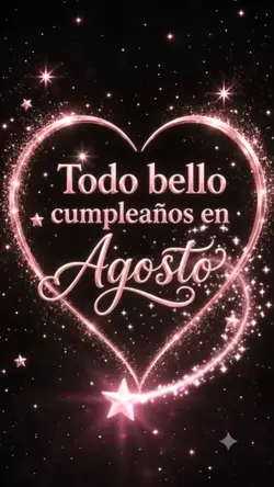 Cumpleañera Agosto 