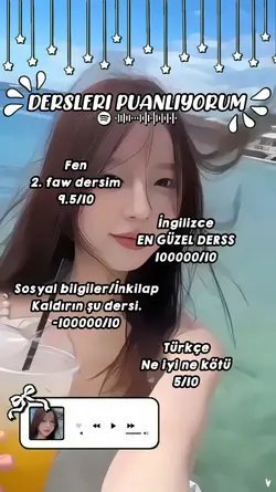 Dersleri Puanlıyorum