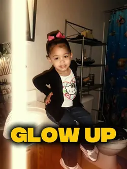 Glow up transition 