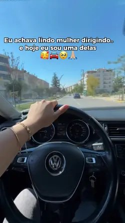 mulher no volante