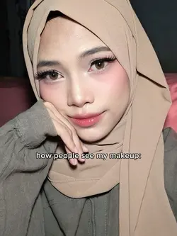 People see my makeup