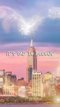 It’s sad to belong
