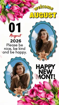 Welcome August 2026