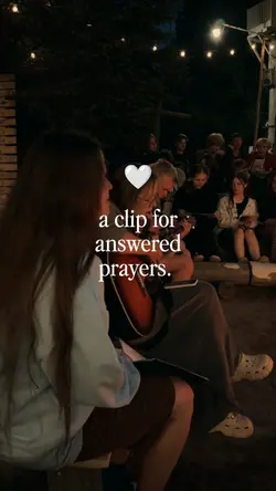 for answered prayers