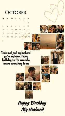 Birthday My husband 