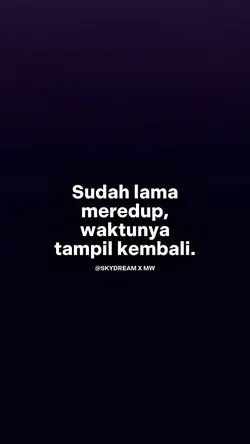 sudah lama meredup