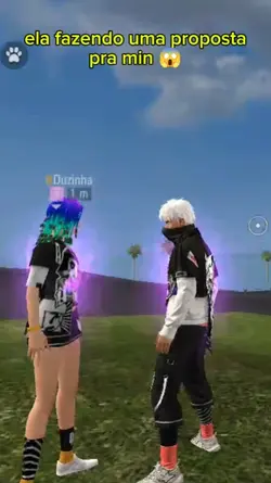 ela fazendo proposta