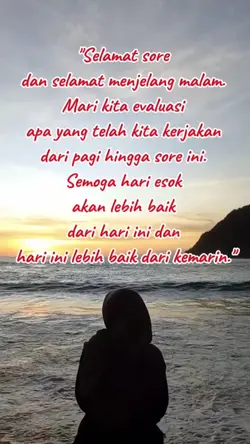 renungan sore hari
