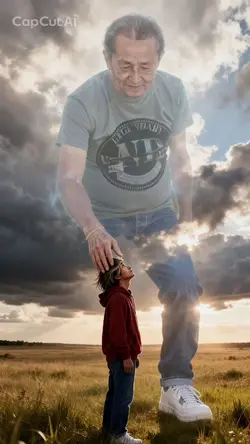 Hug in heaven