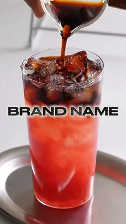 making a drink