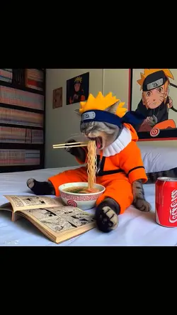 Naruto Cat video