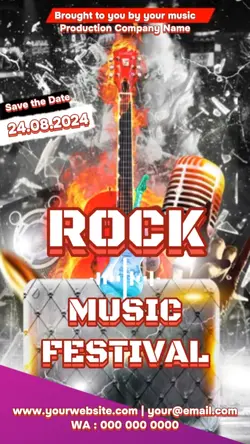 ROCK FEST TAMPLATE