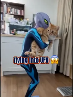 flying into UFO 😱