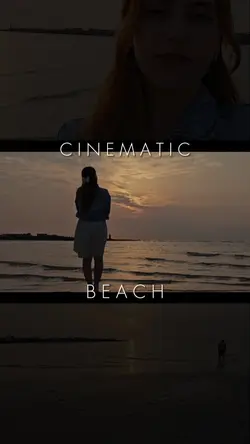 cinematic beach