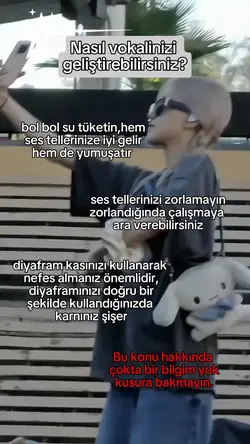 vokaliniz geliştirin