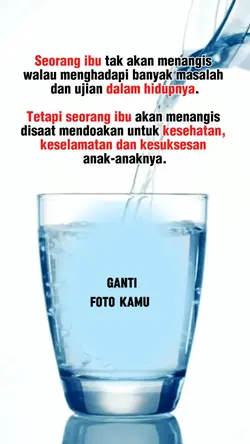 mendoakan anaknya