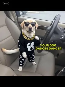 Dancing dog 🐕 