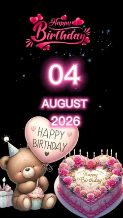 Birthday 04 AUGUST