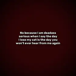 The day I lose my