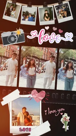 collage couple love