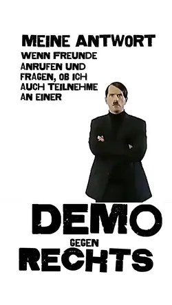Demo vs Rechts 