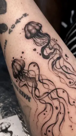Jellyfish tattoo 🪼
