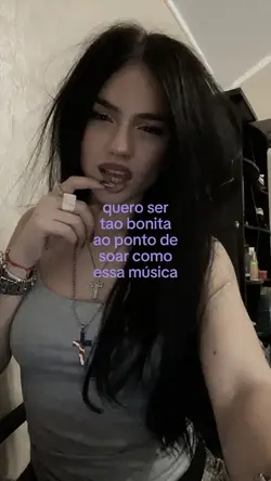 quero ser tão bonita