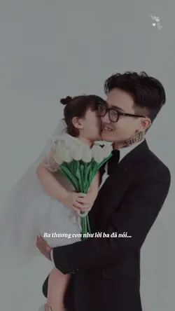 Ba thương con như