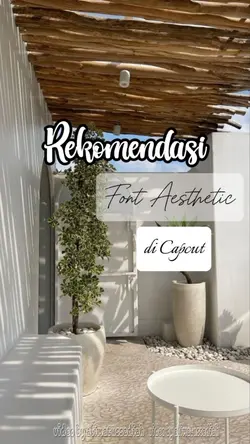 Font aesthetic