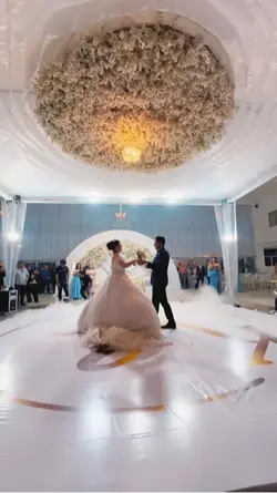 Boda con pirotecnia