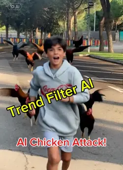 AI Chicken Attack!!
