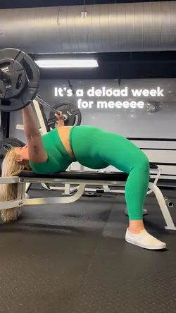 Deload bench press