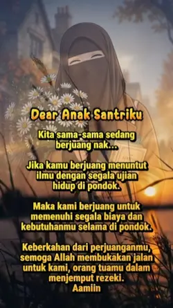Dear Anak Santriku 
