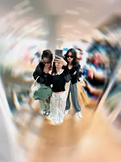 Radial blur effect