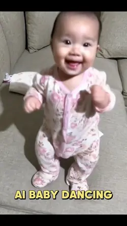 baby dancing AI