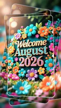 Welcome August 2026