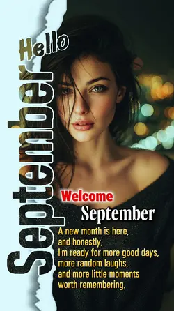 WELCOME SEPTEMBER