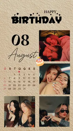 August birthday