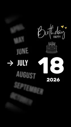 Hbd 18 July 2026