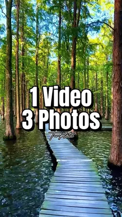 3 photos of 1 vide